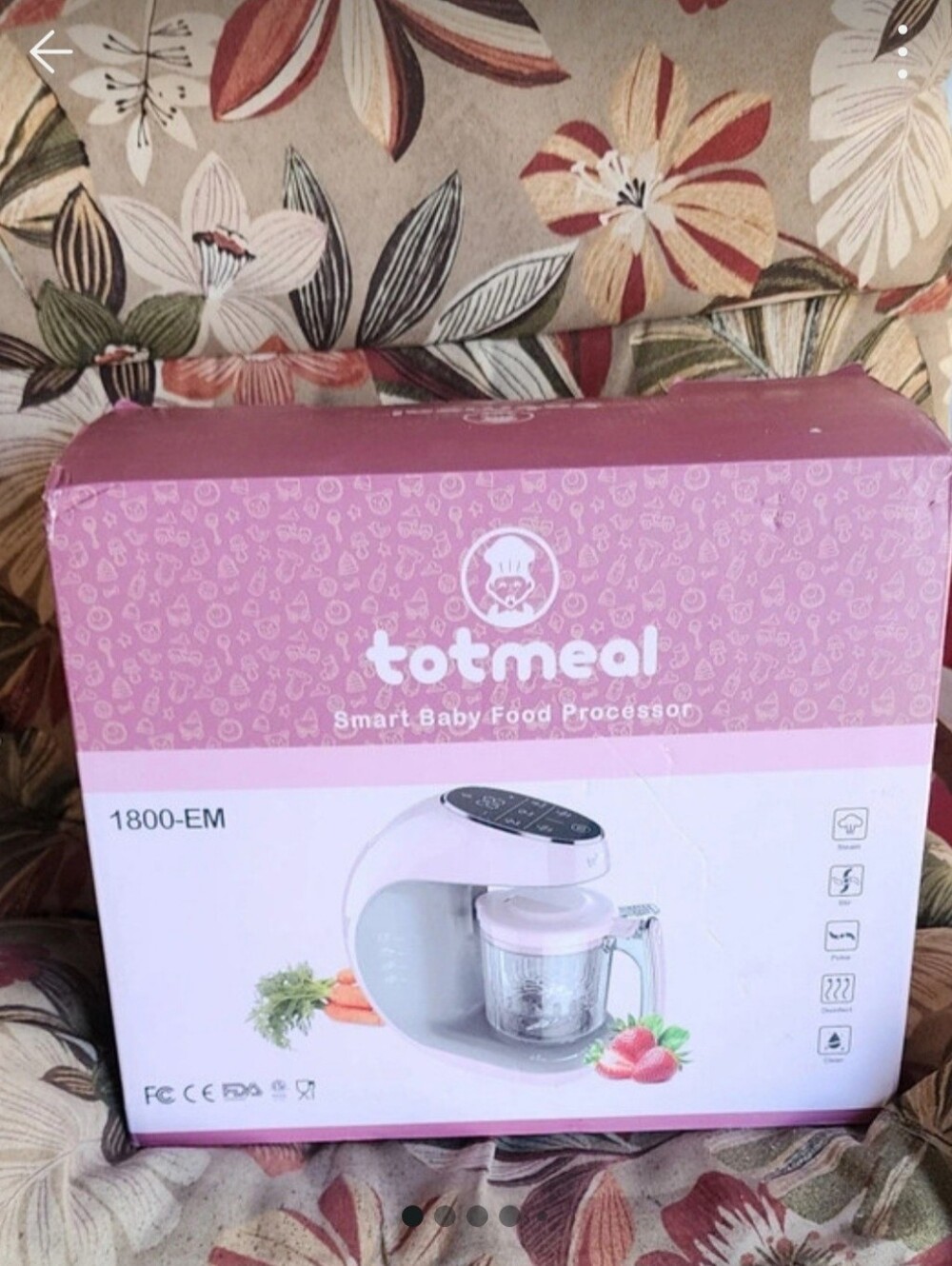 Totmeal Smart Baby Food Processor NeW